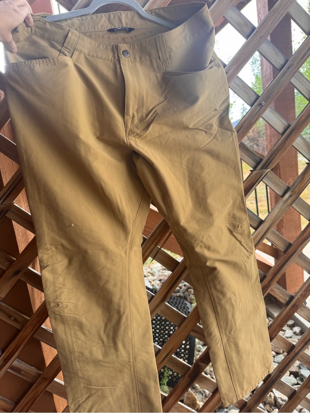 The North Face Men’s Tan Chino-Style Pants - Picture 5 of 7